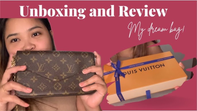 LOUIS VUITTON FLORE PURSE ON CHAIN UNBOXING 2020