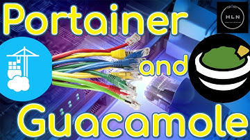 #homelab How To Run Guacamole In Portainer (Install and Setup)