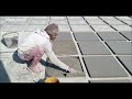 How to make cement slabs | सीमेंट की टुकड़ी कैसे बनते हैं | Ankush Narwal