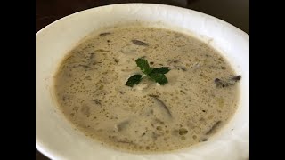 Cream of Mushroom Soup // ক্রিম অফ মাশরুম সূপ