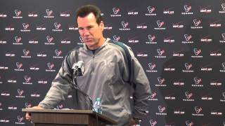 BTP Sports: Gary Kubiak press conference 10.18.13