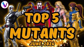 Top 5 Best Mutant Champions in MCoC - June, 2026 - Vega's Tier List