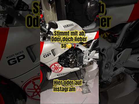 Stimmt mit ab für die nächste beklebung #shorts #motorrad #abstimmung #yamaha #braunschweig