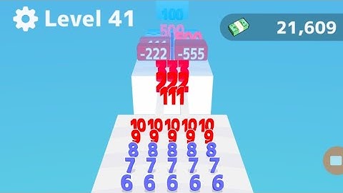 Number Master : Run and Merge Level 31 to Level 40
