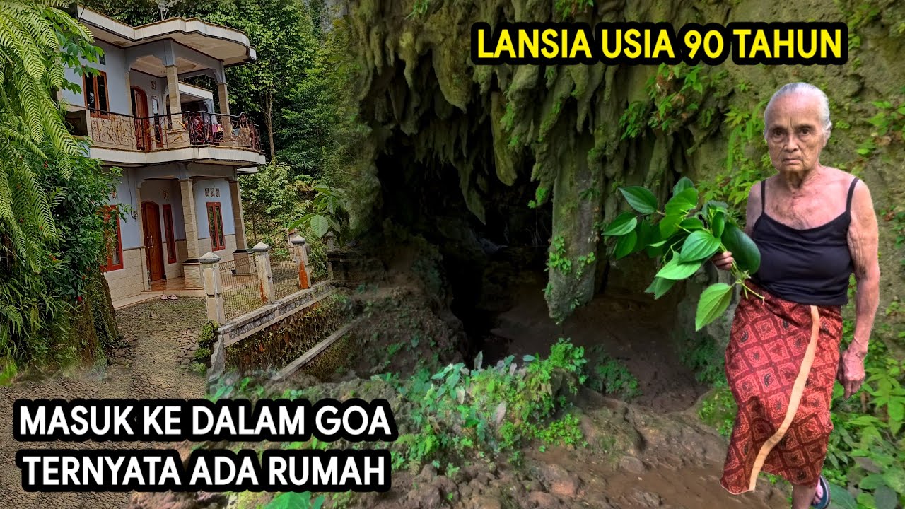 MUSTAHIL SATU KELUARGA TINGGAL DAN BANGUNAN RUMAH MEWAH DI BALIK GOA TENGAH HUTAN