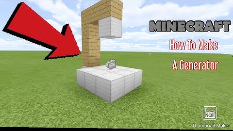 How To Make Bedwars Generator In Minecraft Pocket Edition (No Mods!)