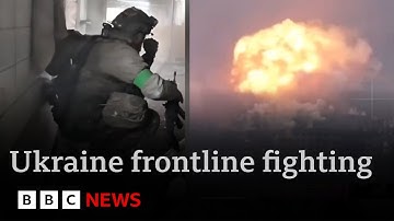 Ukraine frontline report - bitter fighting as Russian forces surround key cities | BBC News