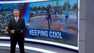 High temperatures trigger splash parks and cooling centers to open in Fresno