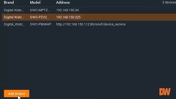 DW Spectrum® IPVMS Feature Tutorials: Add Device Panel