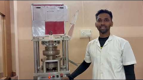 cGMP Day Activity – Standard Operating Procedure for Tablet Compression Machine