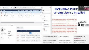 Troubleshooting the Check Point Firewall Licenses: Identify and Correct any wrong licenses installed