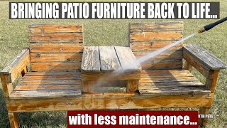How to Restore Old Patio Furniture Fast and Minimize Maintenance by DIY PETE 32,942 views 7 months ago 8 minutes, 54 seconds