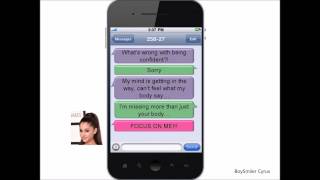 Don't miss your idols text messages through their own songs! [it's
supposed to be funny, no offense any fanbase] originally made by me.
justin bieber, sel...