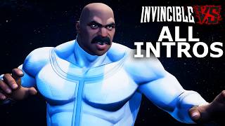 INVINCIBLE VS Lucan All Intros Dialogue (Character Banter) 4K Ultra HD