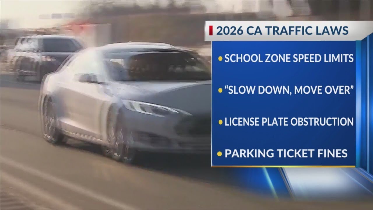 2026 California traffic laws - YouTube