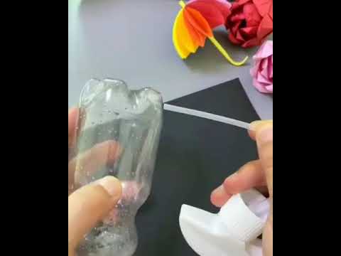 کاردستی ساده با وسایل دور ریختنی مگه داریم ازین راحت تر