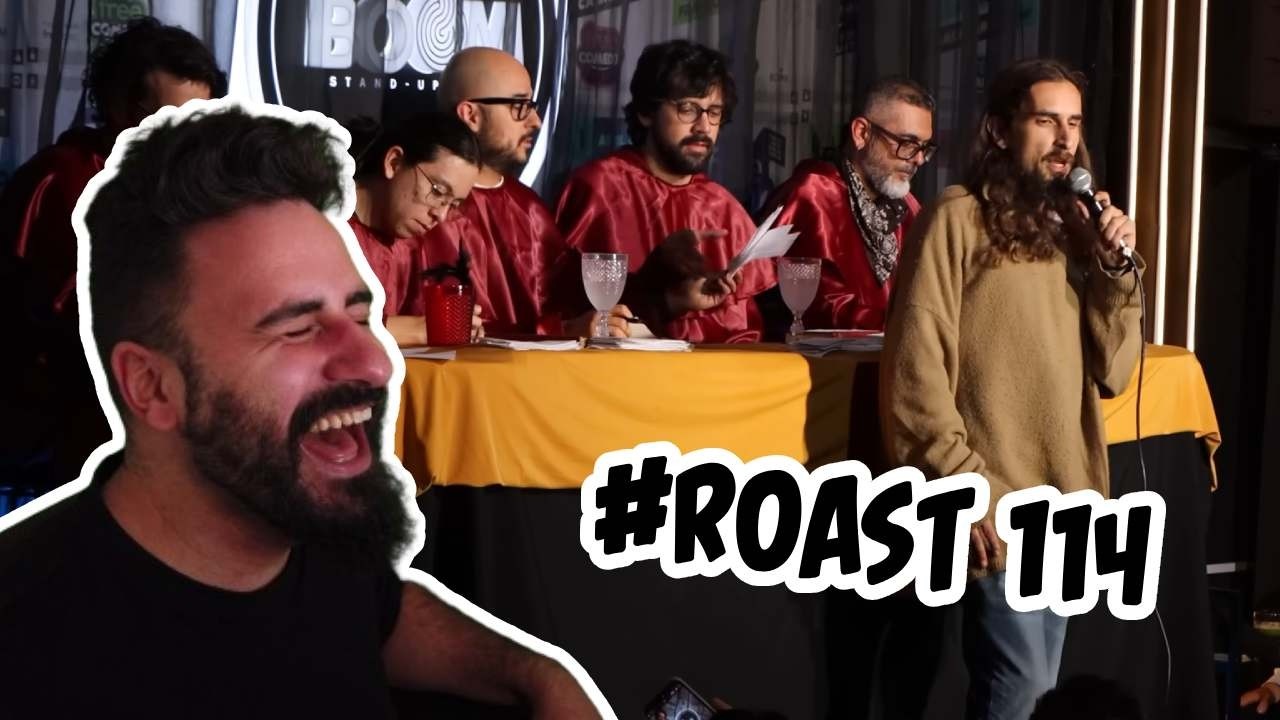 🤣 Reacción LOGIA de ANDRÉS CRUZ con RÉPLICA - Roast de DIEGO MATEUS