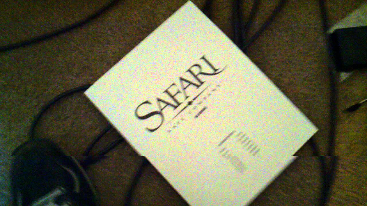 safari by cannon safe manual