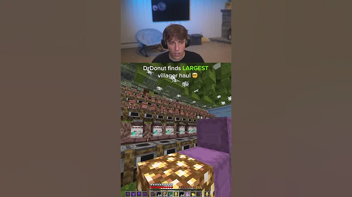 Biggest Villager Base on Donut SMP