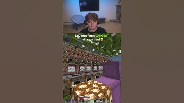 Biggest Villager Base on Donut SMP