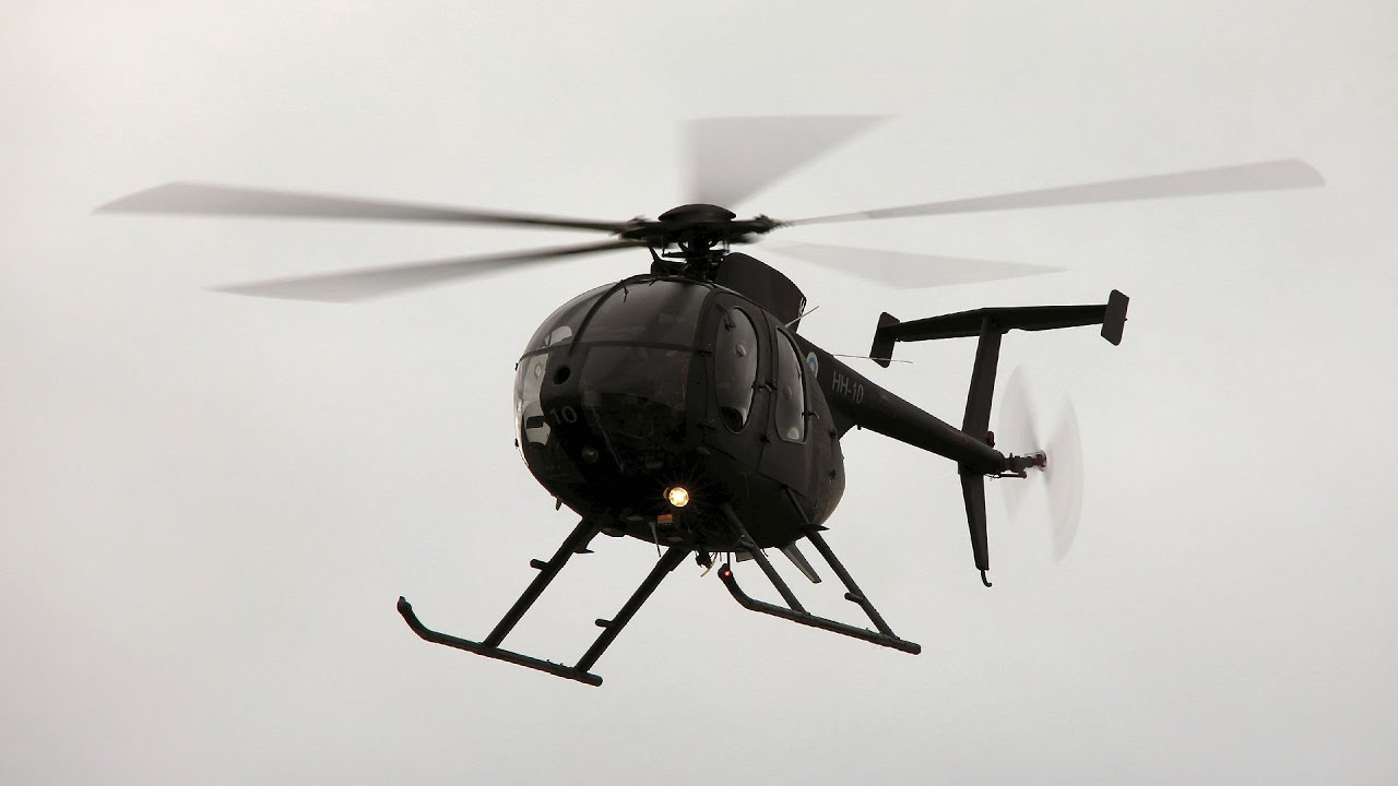 MD500 Light Military Helicopter Airshow Training [Pori 2022]