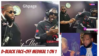 D Black & Medikal Clash 1 on 1 on Radio; People told me i CH0P ur wife,I Apologize but…Fella dragged