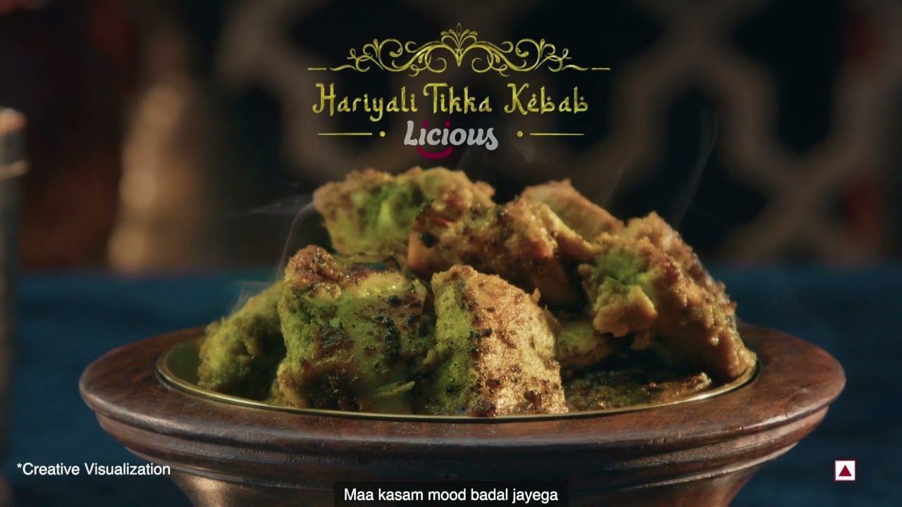 The Hariyali Tikka of your dreams! | Licious Ready-to-Cook Kebabs