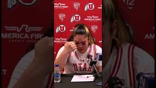 Alissa Pili emotional after tough loss to Stanford
