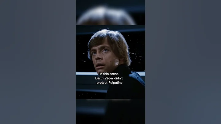 Vader protected the Emperor. Anakin protected his son Luke. | Star Wars #shorts