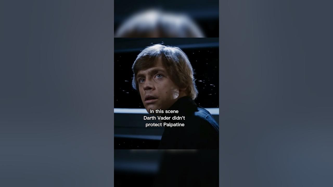 Vader protected the Emperor. Anakin protected his son Luke. | Star Wars #shorts Vader protected the Emperor. Anakin protected his son Luke. | Star Wars #shorts