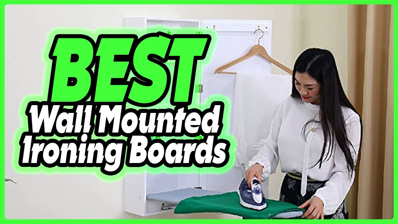 ✅ Top 5: Best Wall Mounted Ironing Boards In 2024 [ Amazon Hidden ironing board ]