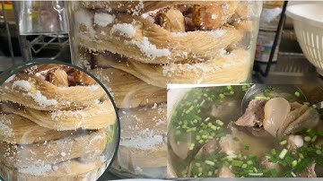 Cách làm củ cải muối, xá bấu ,chế biến được rất nhiều món, để ăn quanh năm