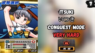 Itsuki (いつき) Conquest Mode VERY HARD | BASARA 2 HEROES