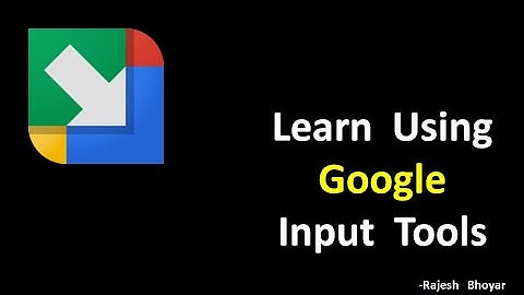 Google Input Tools
