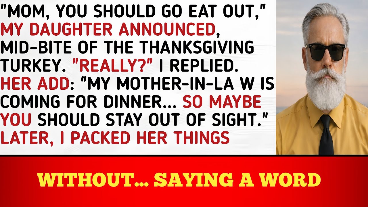 My Daughter Kicked Me Out Of Thanksgiving Dinner — And It Was The Greatest Gift She Ever Gave Me
