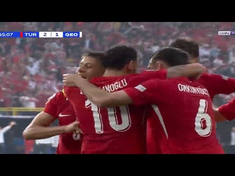 هدف اردا جولير ضد جورجيا اليوم ملخص مباراه تركيا ضد جورجيا