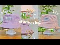 BTS mikrokosmos &amp; spring day bucket hat launch 🌸 // matchamango.co studio vlog 003