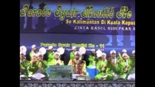 Syi'arussalikin, Amuntai, HSU Kalsel (Parade Syair Maulid Ke-11 Kuala Kapuas 2015)