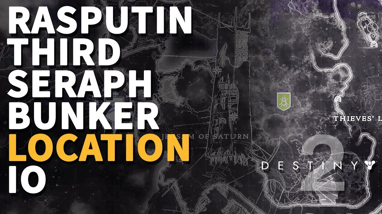 Third Seraph Bunker Location Destiny 2 (Rasputin Io Seraph Bunker)
