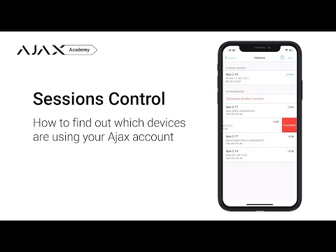 How to find out which devices are logged in to your Ajax account