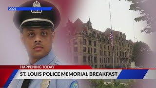 St. Louis Police Department honors officers killed in line of duty today