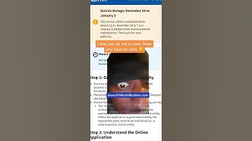 IRS EIN feature down| No new businesses allowed until next year! #shorts