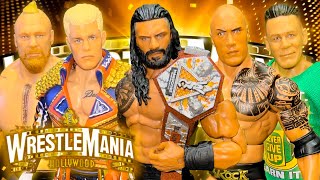 WSC WrestleMania Hollywood  Full Action Figure Show!