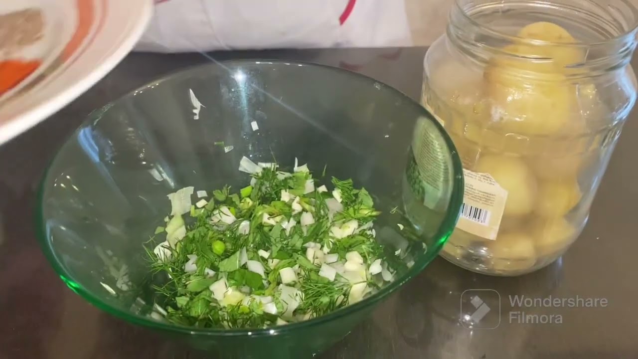 Pickled potatoes ترشی سیب زمینی