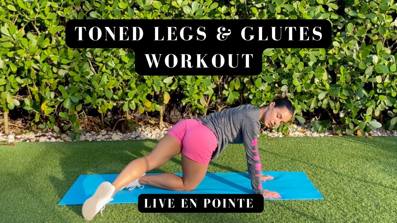 TONED LEGS AND GLUTES WORKOUT - YouTube