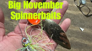 When A BIG Spinnerbait Outfishes Everything Else In November 