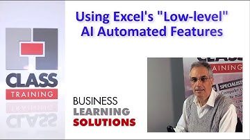 CLASS Training | Using Excel