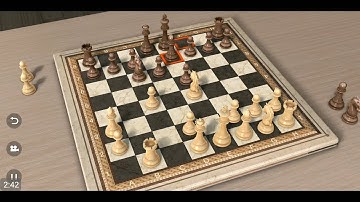 Real Chess 3D (by EivaaGames) - free offline 3D chess game for Android and iOS - gameplay.