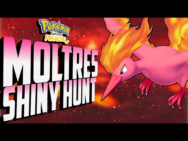 LIVE SHINY MOLTRES LEGENDARY HUNTING! Pokemon Let's GO Pikachu & Let's Go  Eevee Shiny Hunting 