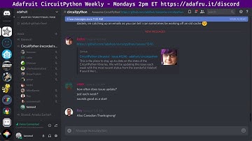 Adafruit CircuitPython Weekly - October 8th, 2018 @adafruit #adafruit #circuitpython